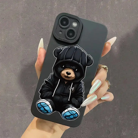 Gangster Bär Design Phone Case